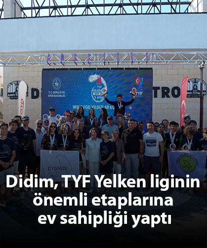 Didim, TYF Yelken liginin önemli etaplarına ev sahipliği yaptı