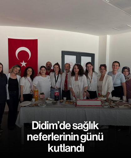 Didim’de sağlık neferlerinin günü kutlandı