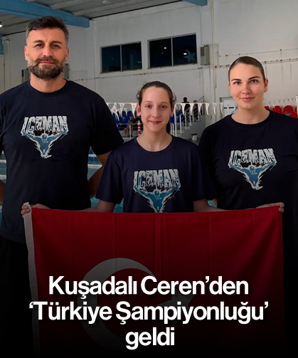 Kuşadalı Ceren'den 'Türkiye Şampiyonluğu' geldi
