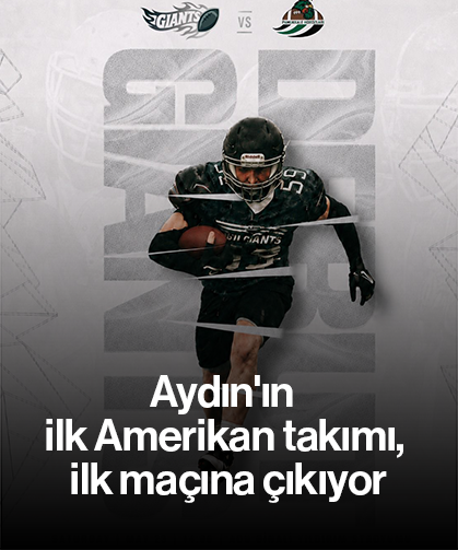 Aydın'ın ilk Amerikan takımı, ilk maçına çıkıyor