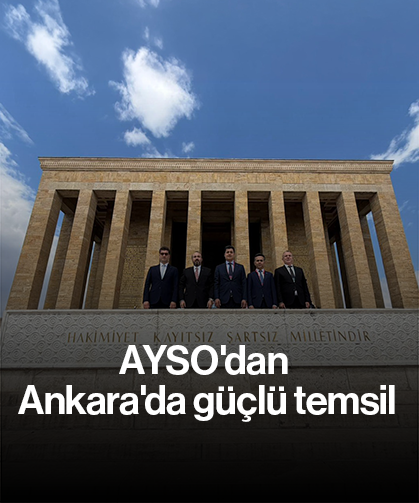 AYSO'dan Ankara'da güçlü temsil