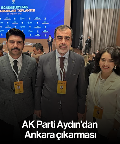 AK Parti Aydın'dan Ankara çıkarması