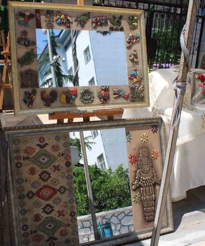 Aydın’da kirpi oku ile sanat dikkat çekiyor