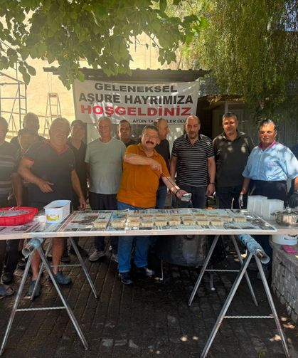 Aydın sanayi esnafından aşure hayrı