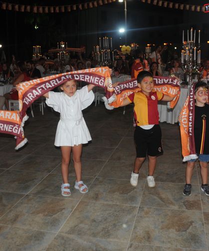 Aydın’da Galatasaray’ın şampiyonluğu kutlandı