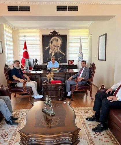 Başkan Çolak'tan Kaymakam Keklik'e ziyaret