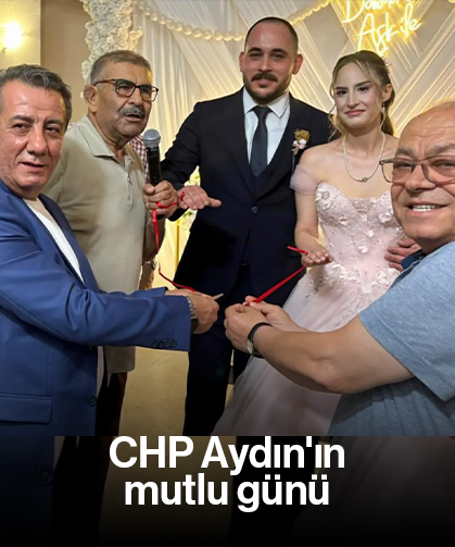 CHP Aydın'ın mutlu günü