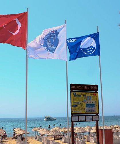 Didim Belediyesinden mavi Bayrak başarısı