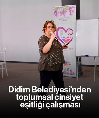 Didim Belediyesi'nden toplumsal cinsiyet eşitliği çalışması