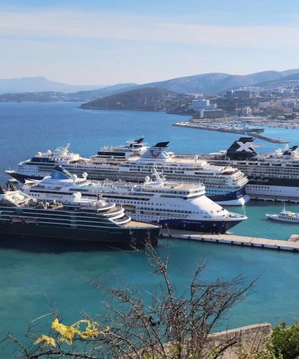 Ege Port Limanı Haziran ayında kruvaziyer ordusu ağırladı