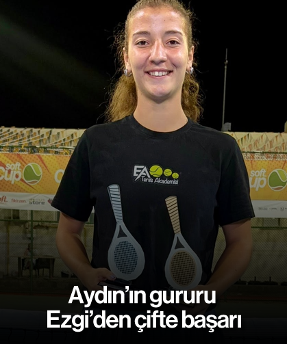 Aydın'ın gururu Ezgi'den çifte başarı