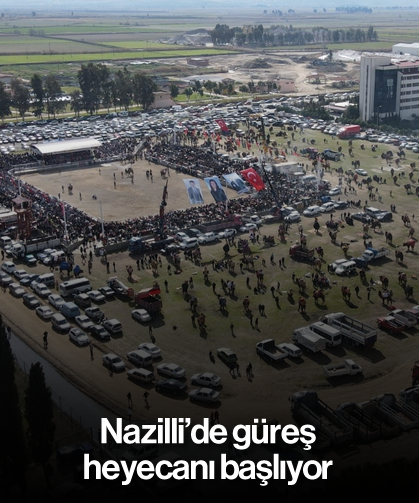 Nazilli'de güreş heyecanı başlıyor