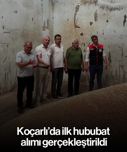 Koçarlı’da ilk hububat alımı gerçekleştirildi