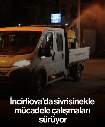 İncirliova’da sivrisinekle mücadele çalışmaları sürüyor