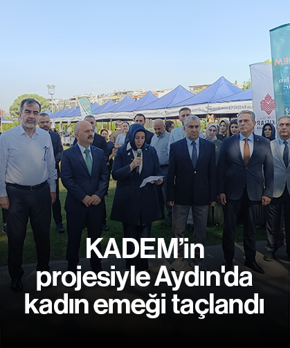 KADEM’in projesiyle Aydın'da kadın emeği taçlandı