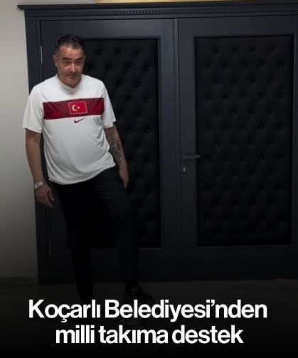 Koçarlı Belediyesi’nden milli takıma destek