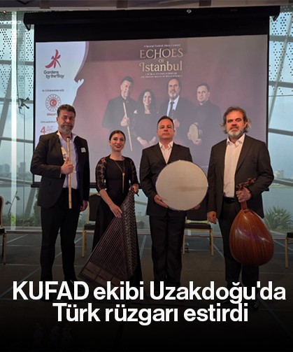 KUFAD ekibi Uzakdoğu'da Türk rüzgarı estirdi