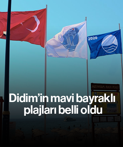Didim’in mavi bayraklı plajları belli oldu