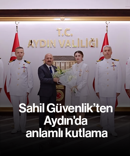 Sahil Güvenlik’ten Aydın'da anlamlı kutlama