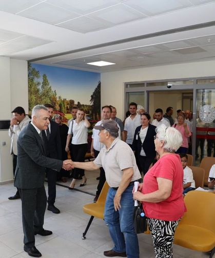 Savaş'tan Çine Devlet Hastanesi'ne ziyaret: Hastalara 'Geçmiş olsun' dileği