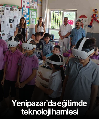 Yenipazar’da eğitimde teknoloji hamlesi