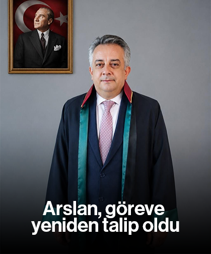 Arslan, göreve yeniden talip oldu