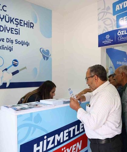 Aydın Büyükşehir Belediyesi’nin ücretsiz diş sağlığı hizmeti sürüyor