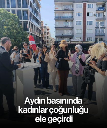 Aydın basınında kadınlar çoğunluğu ele geçirdi