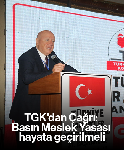 TGK'dan Çağrı: Basın Meslek Yasası hayata geçirilmeli