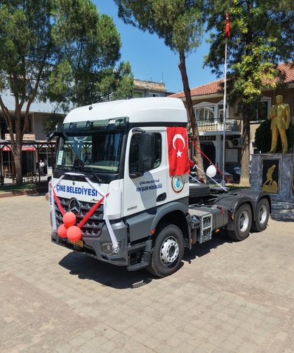Başkan Kıvrak önderliğinde Çine Belediyesi’nin araç filosu büyüyor