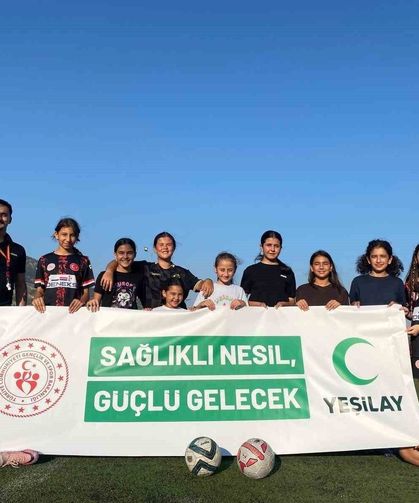 Buharkent’te uyuşturucuyla mücadeleye futbol desteği