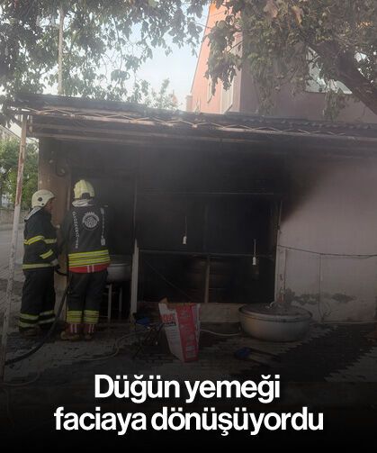 Düğün yemeği faciaya dönüşüyordu