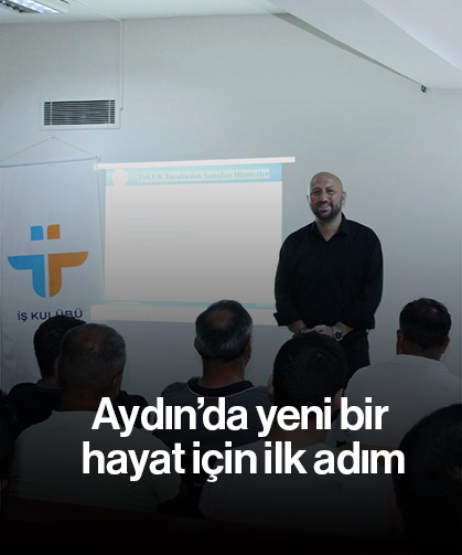 Aydın’da yeni bir hayat için ilk adım