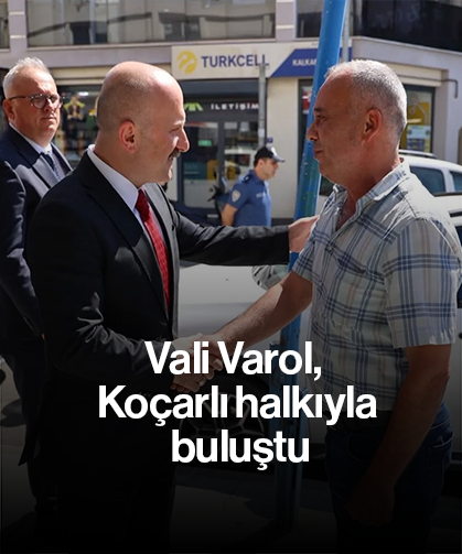 Vali Varol, Koçarlı halkıyla buluştu