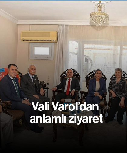 Vali Varol’dan anlamlı ziyaret