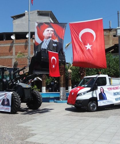 İncirliova'nın gücüne güç katan araçlar tanıtıldı