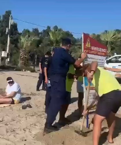 Kuşadası'nda 'Rip akıntısı'na karşı önlemler artırıldı