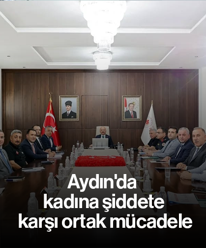 Aydın'da kadına şiddete karşı ortak mücadele
