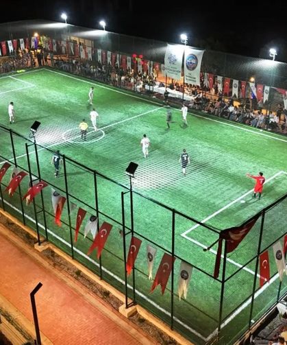 Yenipazar Belediyesi Halı Saha Turnuvası’nda ilk maç oynandı