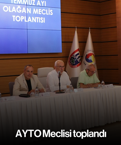 AYTO Meclisi toplandı