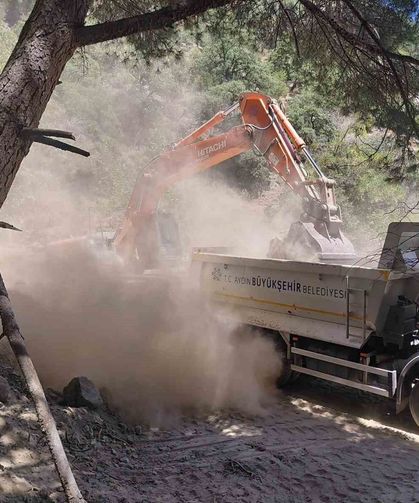 Buharkent’te atıcılık yarışması için hazırlıklar sürüyor
