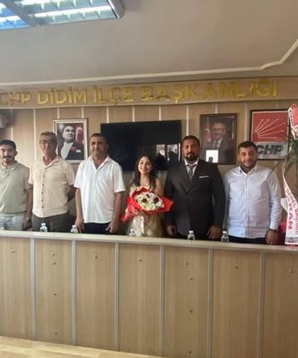 CHP Gençlik kolları Genel Başkanından Didim örgütüne ziyaret