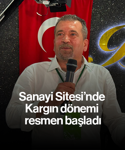 Sanayi Sitesi’nde Kargın dönemi resmen başladı