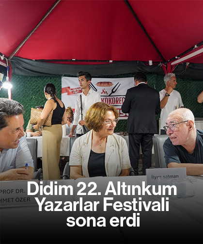 Didim 22. Altınkum Yazarlar Festivali sona erdi