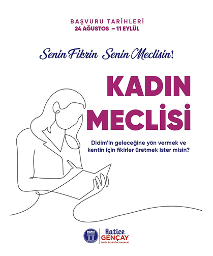 Didim Belediyesi kadın meclisinde yeni dönem başlıyor