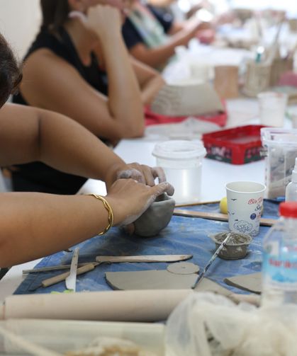Didim Belediyesi Seramik Kursu devam ediyor
