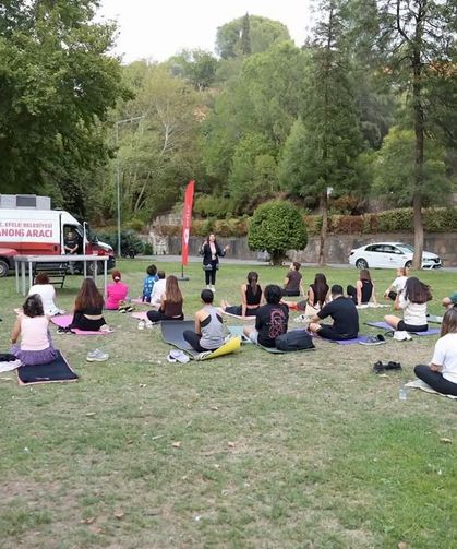 Efeler’de vatandaşlar doğayla iç içe nefes aldı