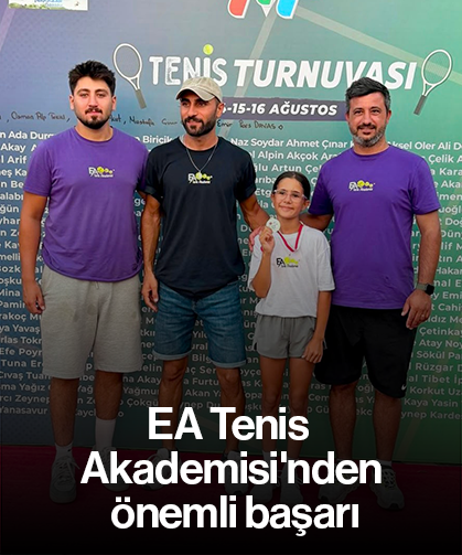 EA Tenis Akademisi'nden önemli başarı