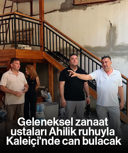 Geleneksel zanaat ustaları Ahilik ruhuyla Kaleiçi'nde can bulacak