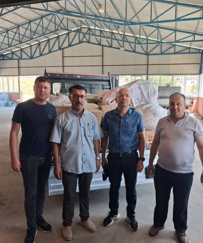 Germencik’ten Çine’ye yardım eli